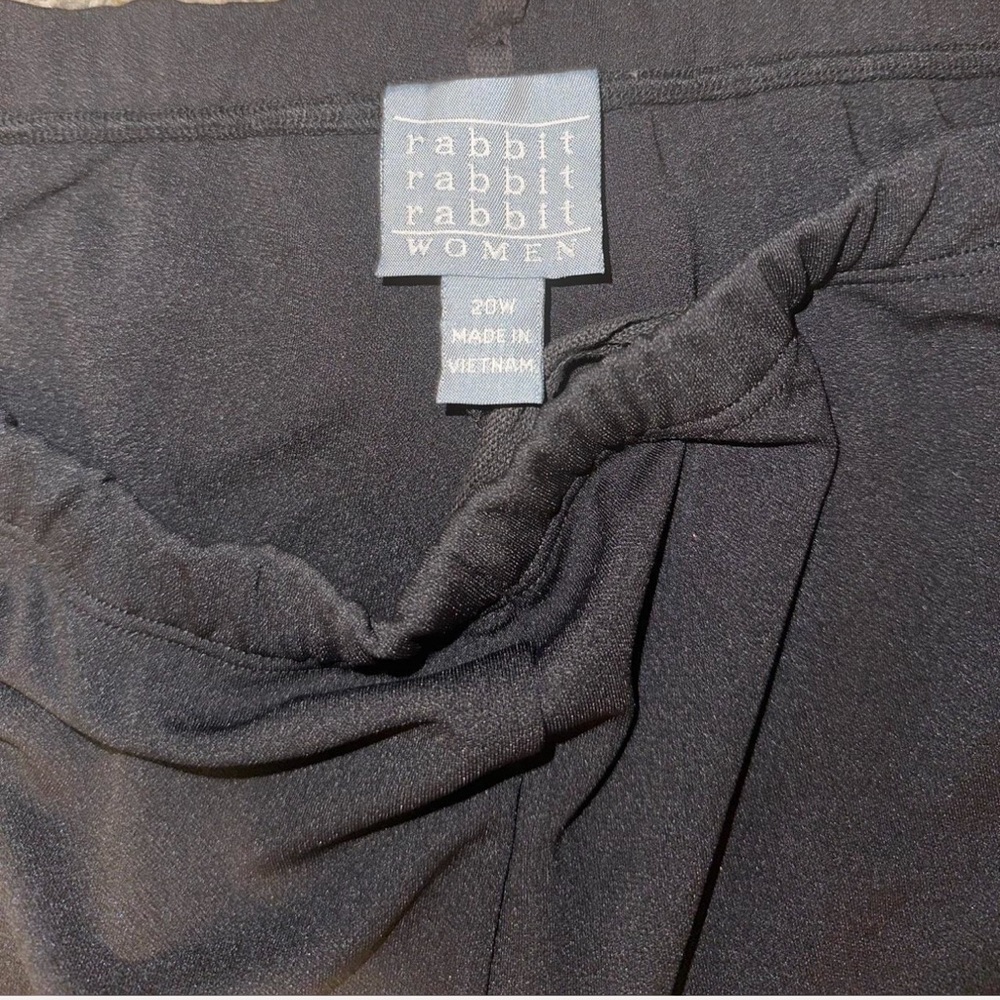 🖤 Rabbit Rabbit Rabbit Wide-Leg Pants - 20W - Black - Picture 2 of 2